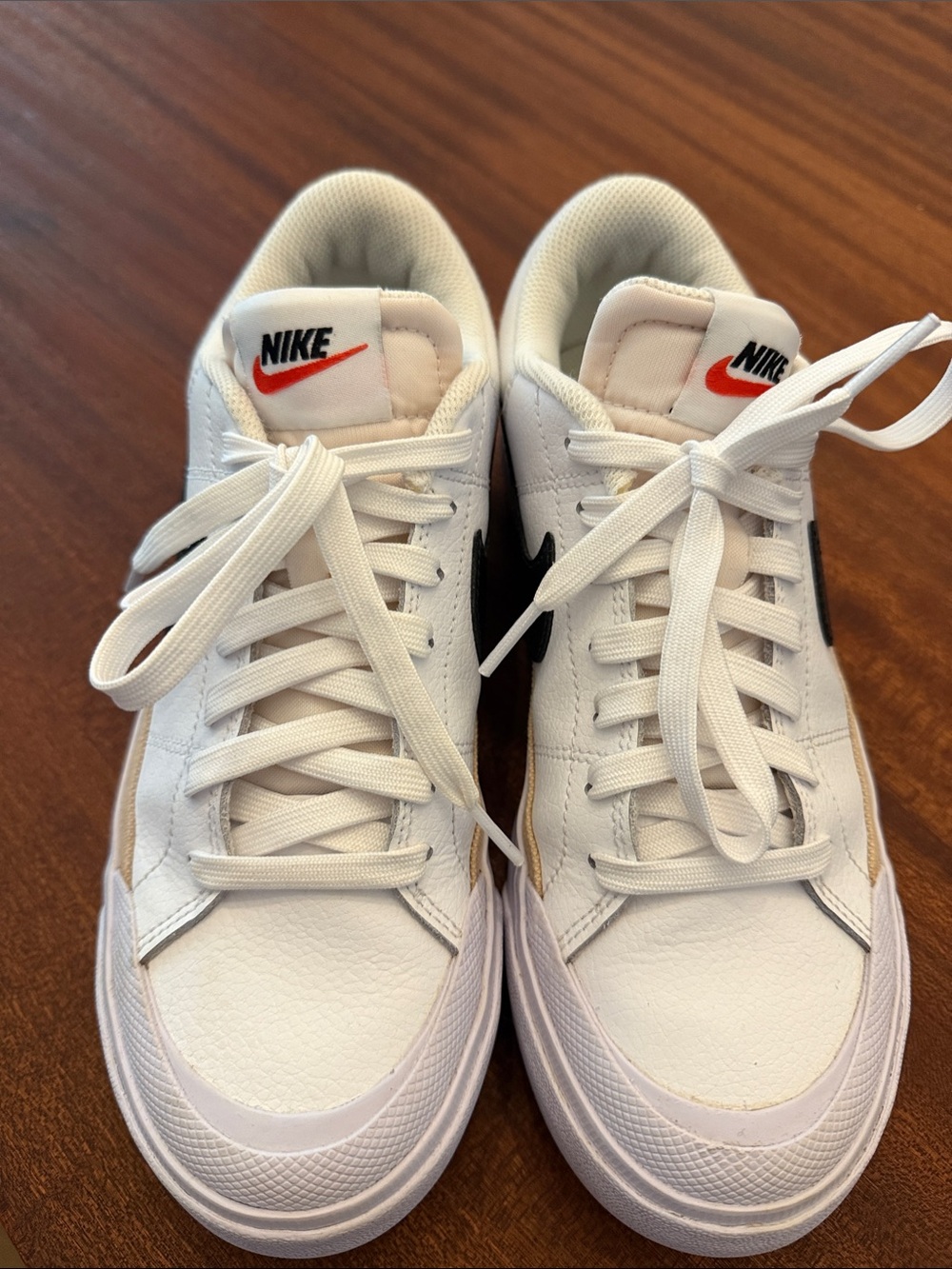 Nike Court Legacy Lift platform sneakers